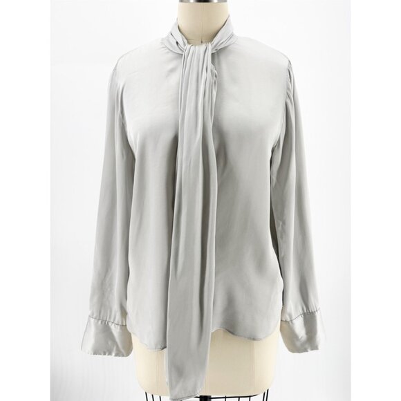 SECULAR alexandra shirt in silver S - Picture 2 of 9